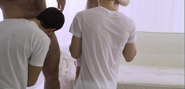  MissionaryBoyz - Strong Priest Fucks Three Young Missionary Boys In A Sex Ritual